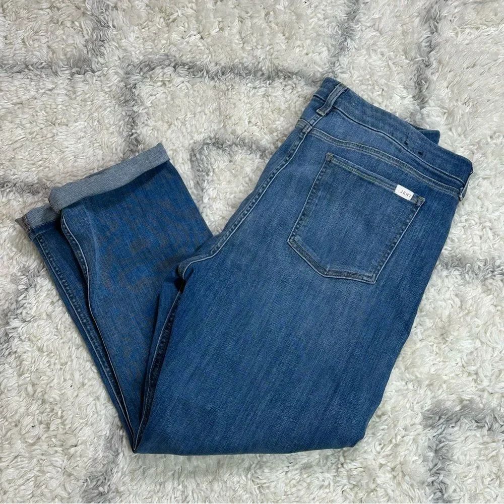 7 For All Mankind Classic Blue Skinny Jeans/JEN7